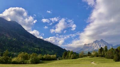 Only you and the Dolomites 