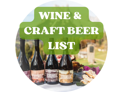 Wine List and Craft Beers