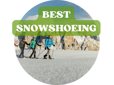 The Most Beautiful Snowshoeing in the Pale di San Martino