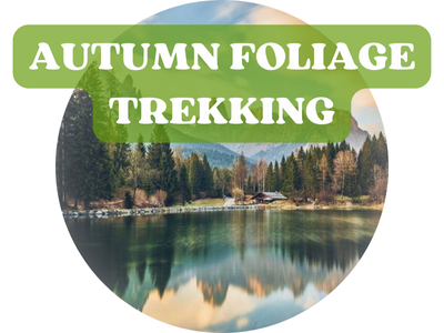 Autumn trekking to admire the foliage