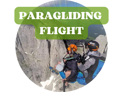 Paragliding flight