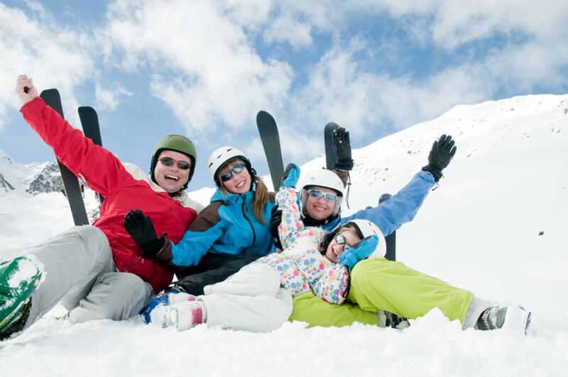 Skiing in San Martino di Castrozza 