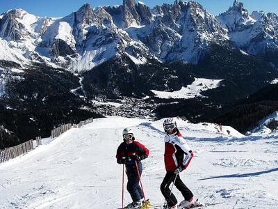 Fabulous ski tracks